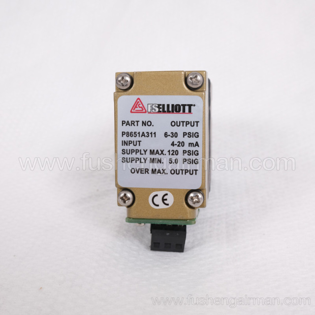 P8651A311 Fusheng ELLIOTT Centrifuge TT7800-402 (3-15) PSIG Electrical Converter
