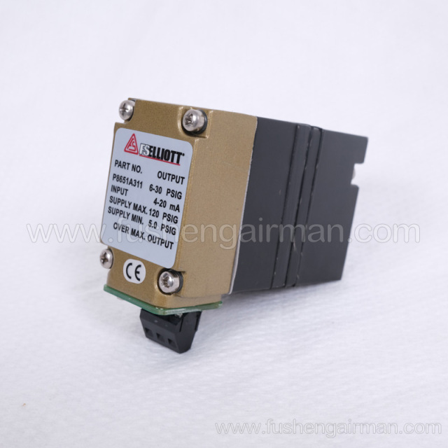 P8651A311 Fusheng ELLIOTT Centrifuge TT7800-402 (3-15) PSIG Electrical Converter