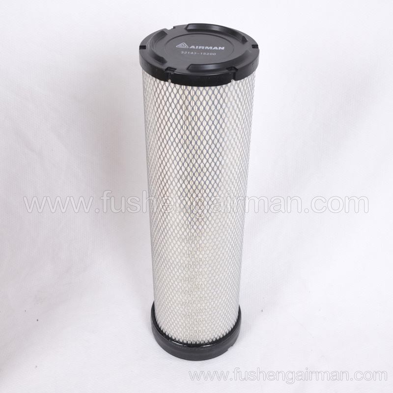 32143-15200 Fusheng airman genuine mobile air compressor safety filter element for 630 machines