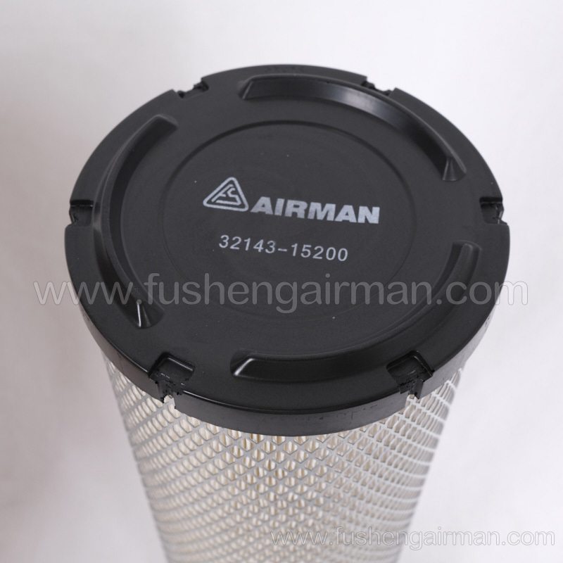 32143-15200 Fusheng airman genuine mobile air compressor safety filter element for 630 machines