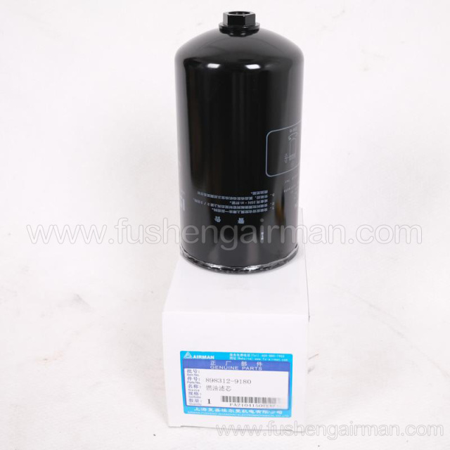 898312-9180 Fusheng airman genuine mobile air compressor engine fuel filter element isuzu