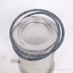 YX34220-16500 Fusheng airman mobile air compressor oil separator assembly with gasket