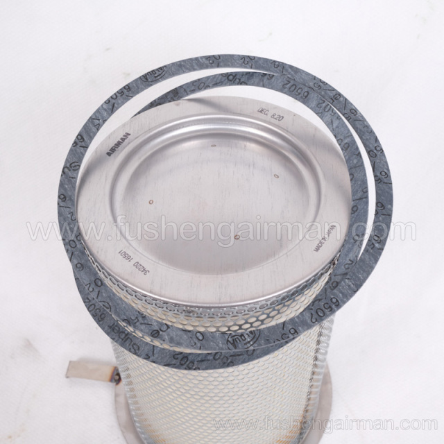 YX34220-16500 Fusheng airman mobile air compressor oil separator assembly with gasket
