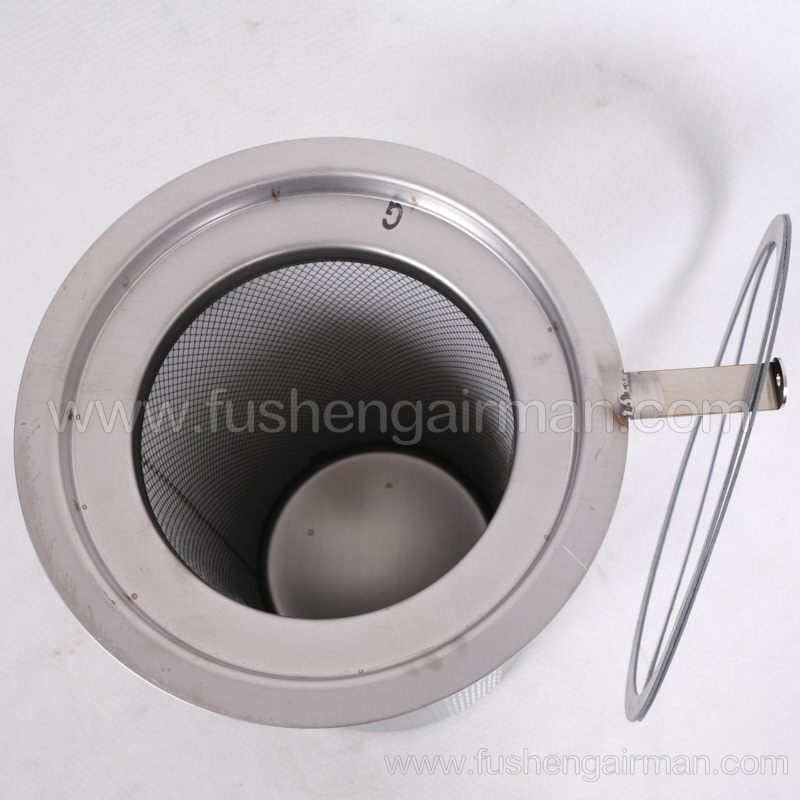 YX34220-16500 Fusheng airman mobile air compressor oil separator assembly with gasket