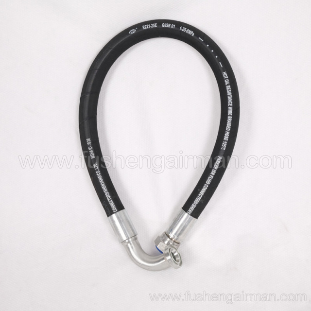 2605463960=71142273-61450 Fusheng Genuine Screw Compressor High Pressure Hose R221-25E