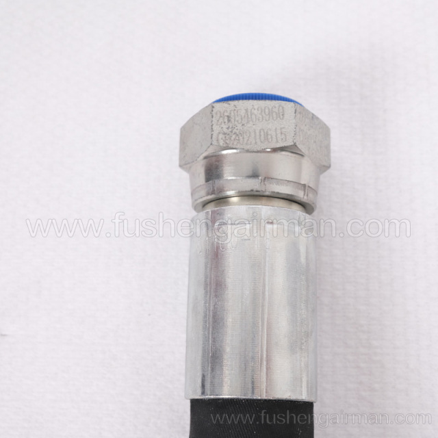 2605463960=71142273-61450 Fusheng Genuine Screw Compressor High Pressure Hose R221-25E