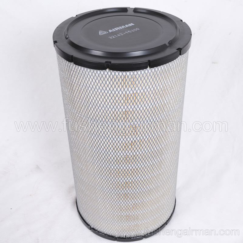32143-15300 Fusheng airman genuine mobile air compressor main air filter element engine air filter