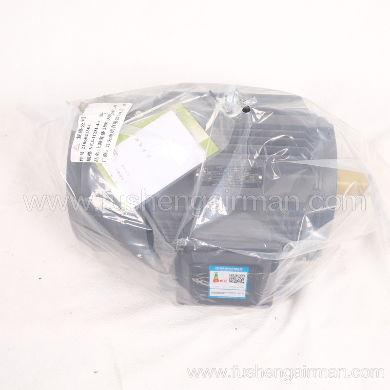 2106021304 Fusheng Genuine Piston 4KW Air Compressor FG50 Motor YE3-112M-4-4/380V