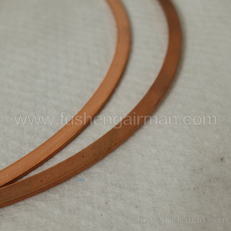 2603099910 Fusheng Genuine VFW175 Medium Pressure Oil-free Air Compressor Section Inlet Valve Seat Gasket Copper