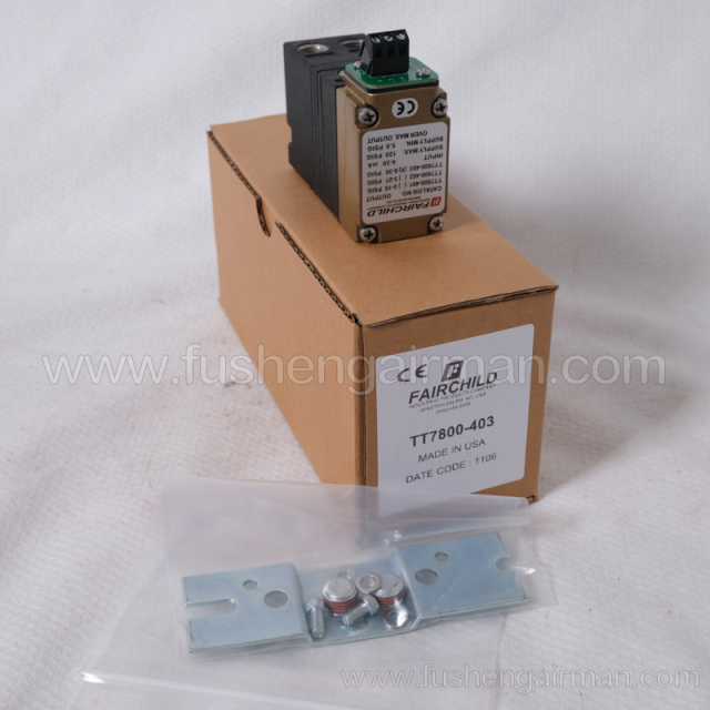 American original import Fairchild TT7800-403 (3-15) PSIG electrical converter FAIRCHILD