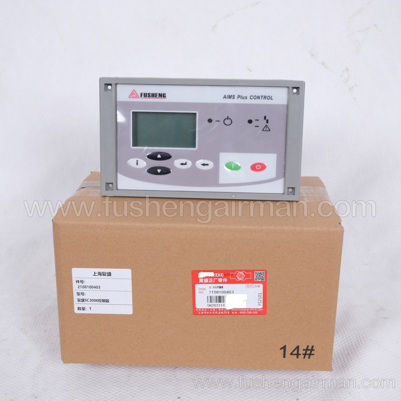 2108100403 Fusheng Genuine Screw Air Compressor SC-3000 Controller With Display