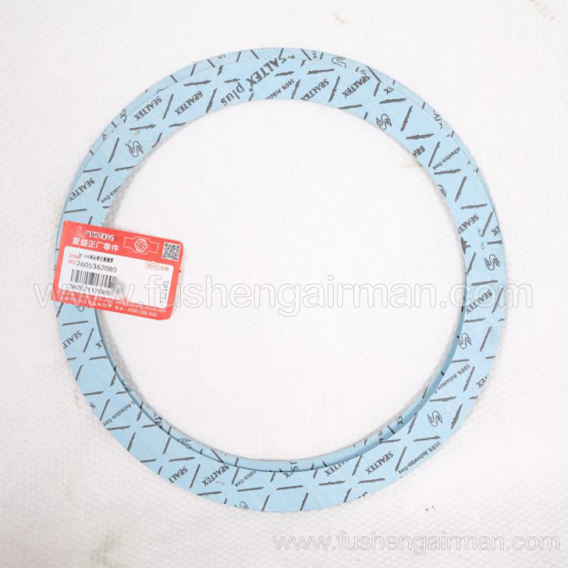 2605362080 Fusheng genuine screw compressor SA55 oil and gas drum flange gasket