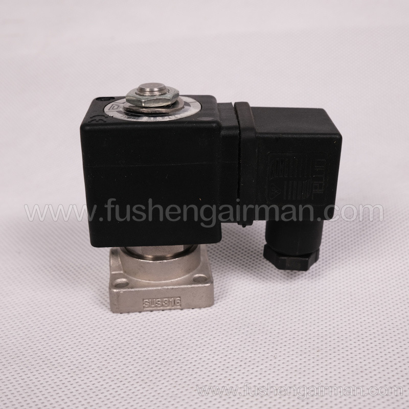 2104090019 Fusheng refrigeration refrigerant compressor SRG series CSR-SRL series solenoid valve 491514P3 normally closed 110V