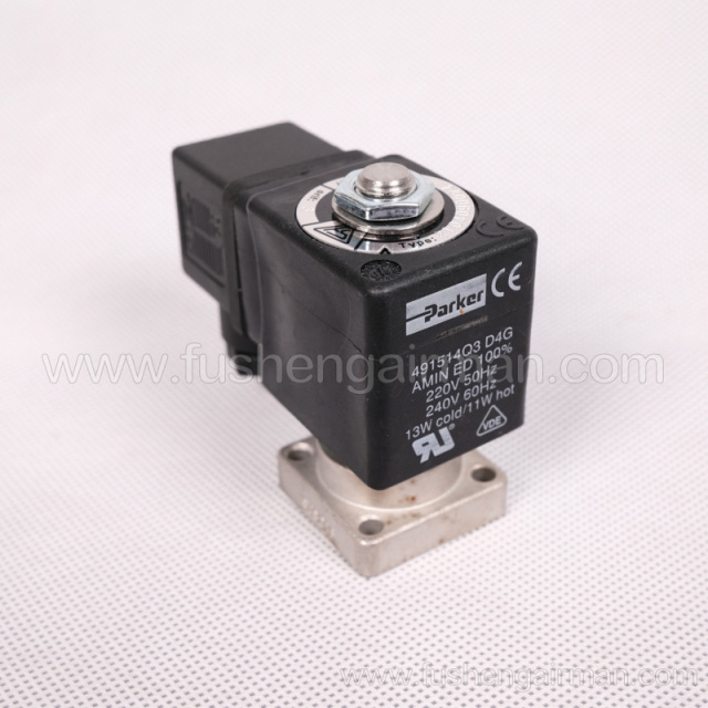 2104090024 Fusheng refrigeration refrigerant compressor 1/240barg 2 position 2 item N.C solenoid valve set stand 220V