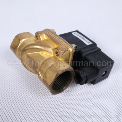 2104090109 Fusheng genuine ZW155-255-375 oil-free water lubrication 2-position 2-way NC oil stop valve