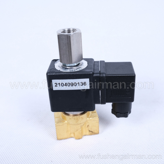 2104090136 Fusheng Genuine 1/4"10barg220V50/60Hz 2-Position 3-Way N.C Solenoid Valve