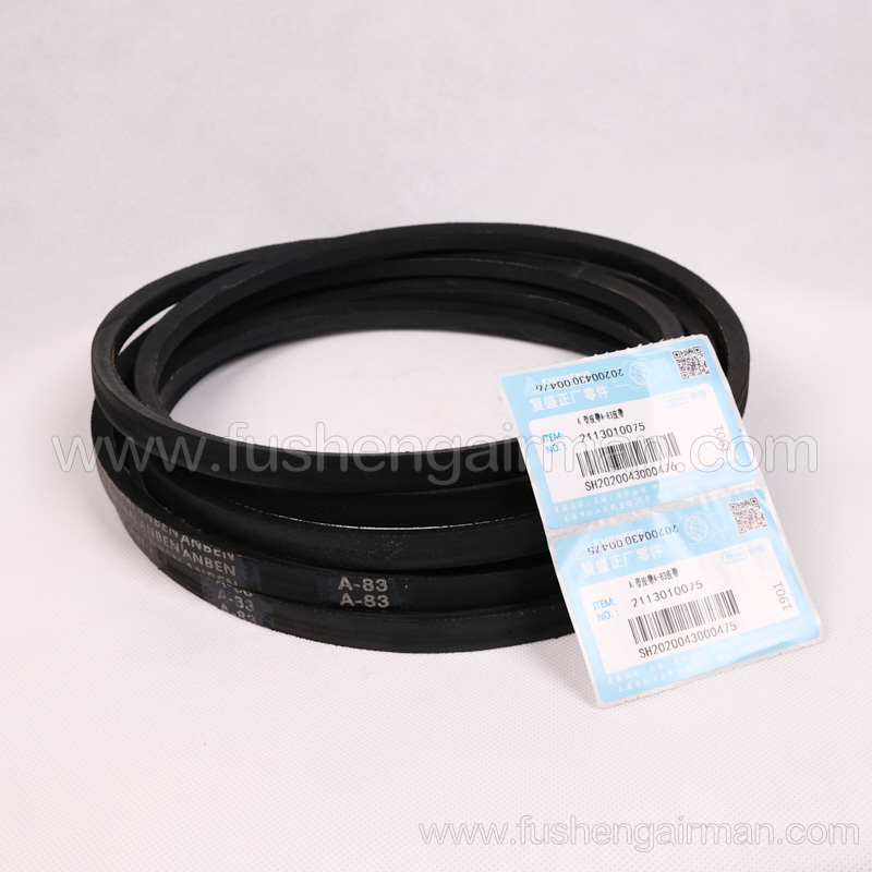 2113010075 Fusheng 4KW 0.36 cu.in. Piston Air Unit A-Belt TA-80 A-2108(83")