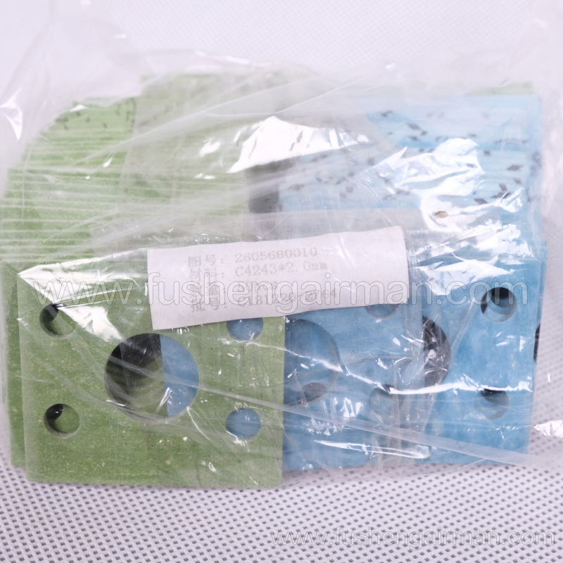 2605680010 Fusheng EBS car pump pressure maintaining valve gasket BYD electric bus asbestos material