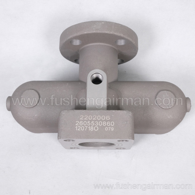 2605530860=71161111-48810 Fusheng Genuine Screw Air Compressor SA-5 Oil Filter Base