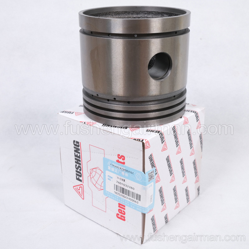 2601032280 Fusheng genuine piston compressor parts piston for TA-125 model