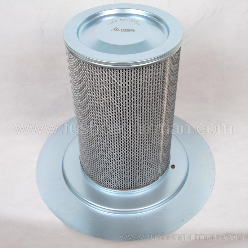 2116010085/2116010086 Fusheng SA220-250-280 Genuine Air Compressor Parts 81CMM Oil Fine Separator Sub-Master Sleeve