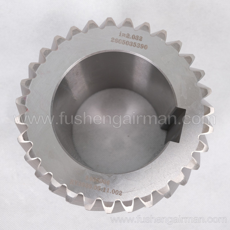 2605035390 Fusheng Genuine Screw Air Compressor BSA62G Head Sub Gear i=2.032