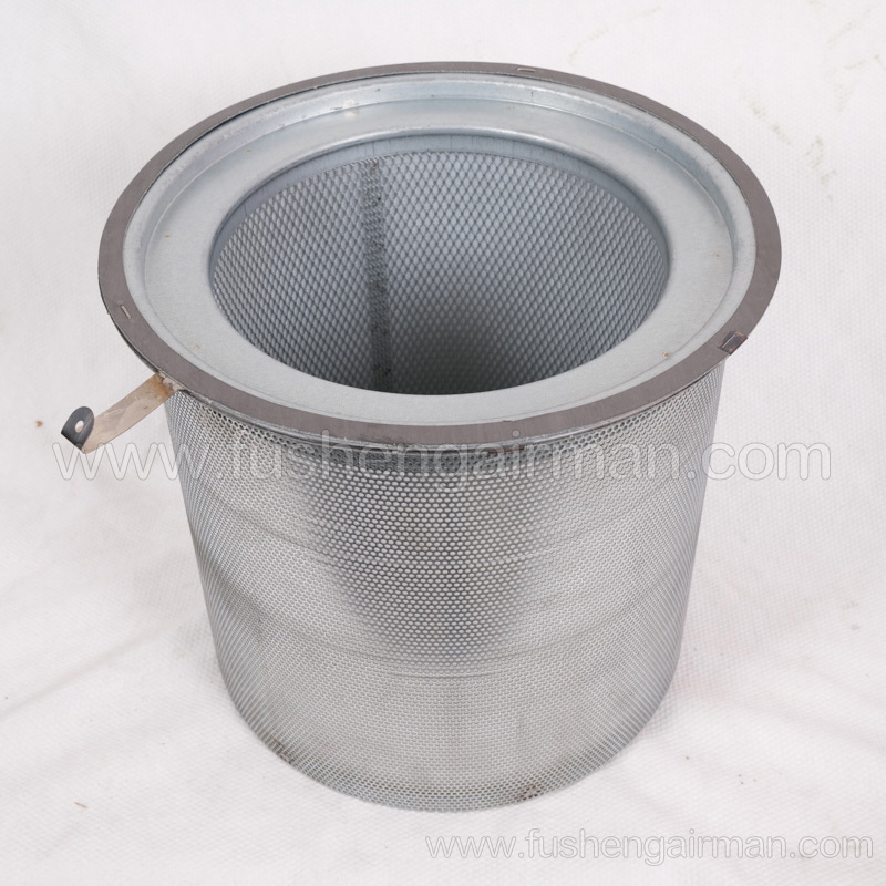 YX34220-10502 Fusheng airman original mobile air compressor oil fine separator assembly