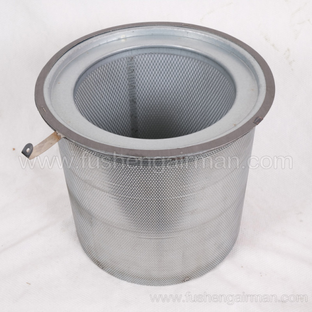 YX34220-10502 Fusheng airman original mobile air compressor oil fine separator assembly