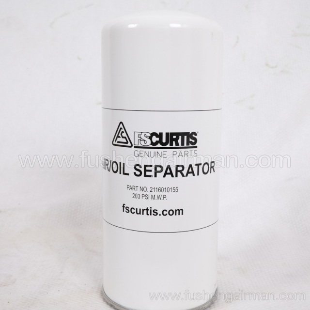 2116010155 Fusheng Genuine Screw Air Compressor Curtis GPS08-11 Oil Separator