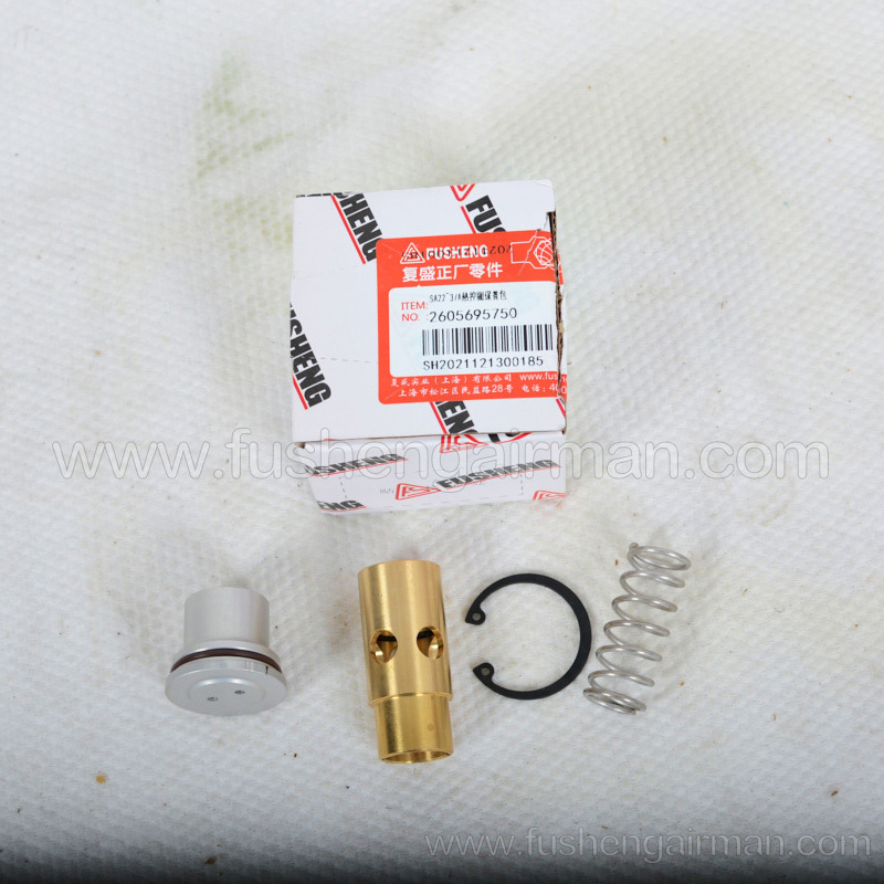 2605695750 Fusheng Genuine Screw Air Compressor SA22-37 Thermal Control Valve Maintenance Kit