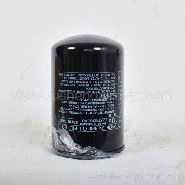 37438-08900 Fusheng airman mobile air compressor screw oil filter element imported