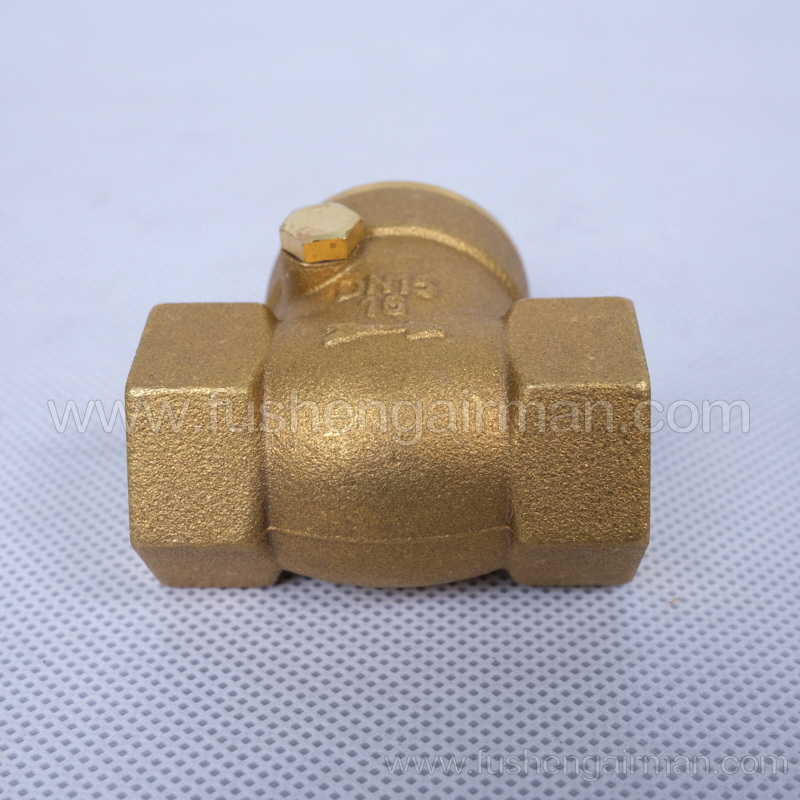2104100071 Fusheng Oil-less Screw Compressor Accessories 1/2” Check Valve for ZW Series