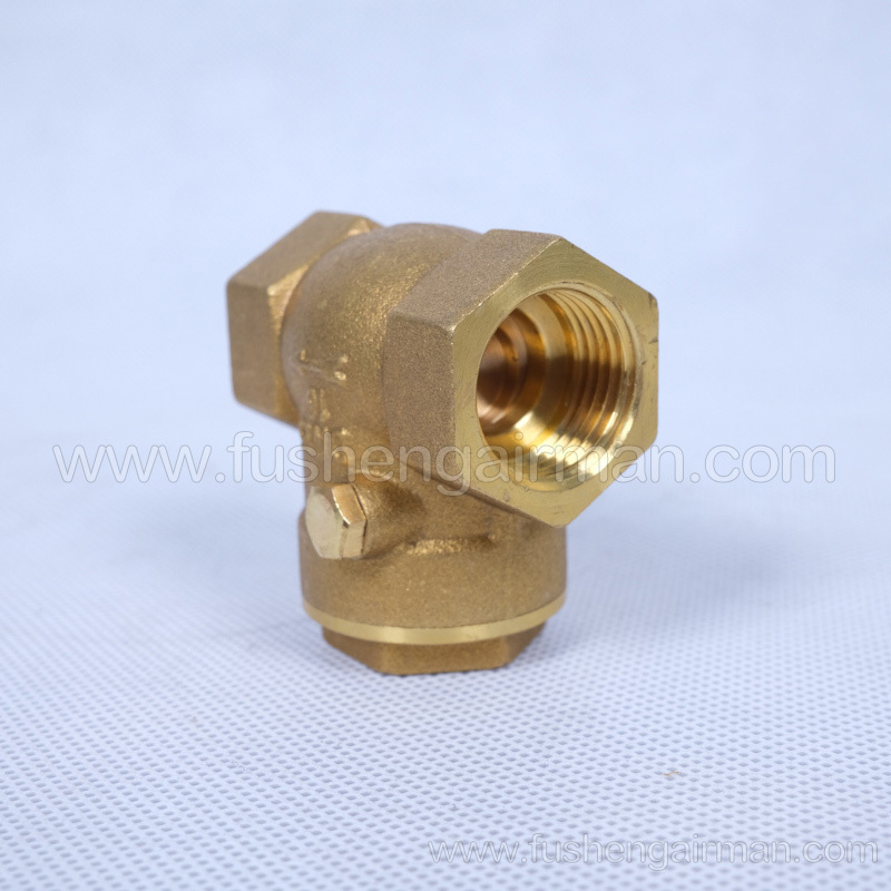 2104100071 Fusheng Oil-less Screw Compressor Accessories 1/2” Check Valve for ZW Series
