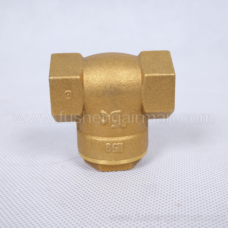 2104100071 Fusheng Oil-less Screw Compressor Accessories 1/2” Check Valve for ZW Series