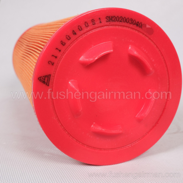2116040081 Fusheng screw compressor genuine spare parts 4m3/min air filter element