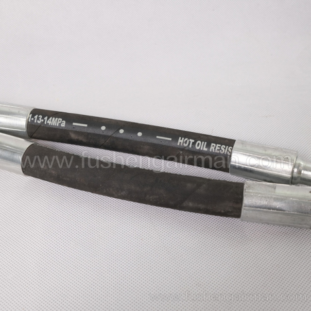 2606462180=71161211-61550 Fusheng screw compressor high pressure hose for SA132/160