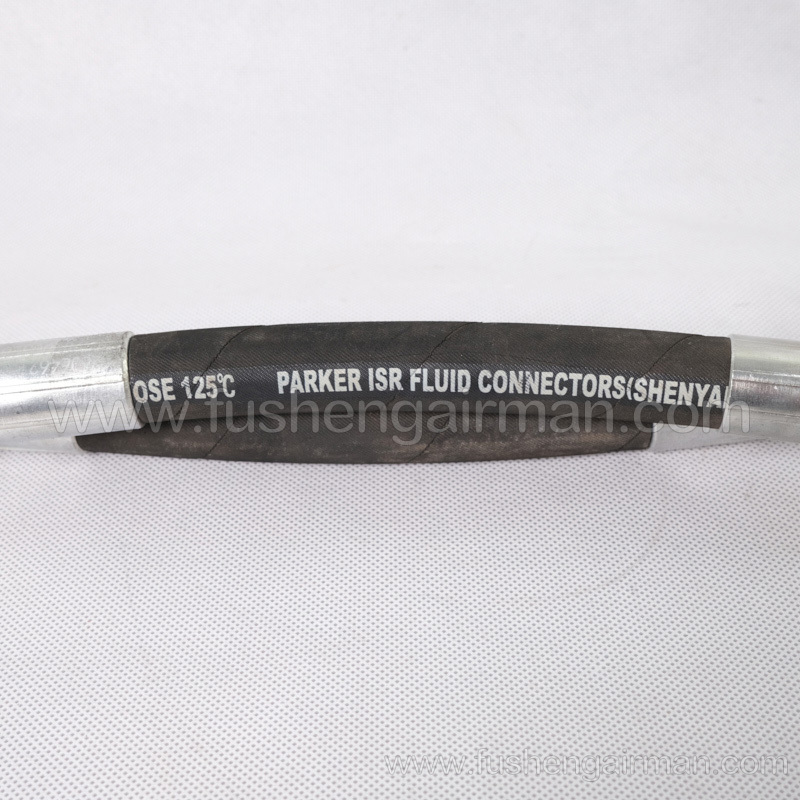 2606462180=71161211-61550 Fusheng screw compressor high pressure hose for SA132/160