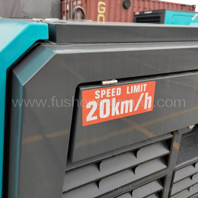 Fusheng airman PDS series engine-driven portable air compressors