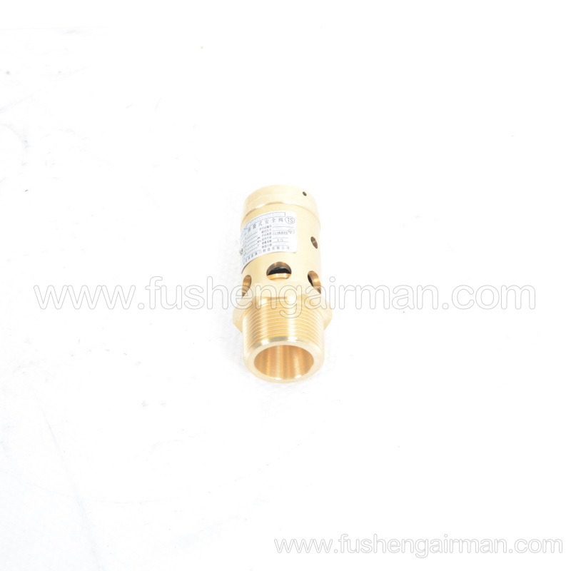 35200-20100 Fusheng genuine AIRMAN portable mobile machine safety valve 1.27MPA AX28-16T DN32