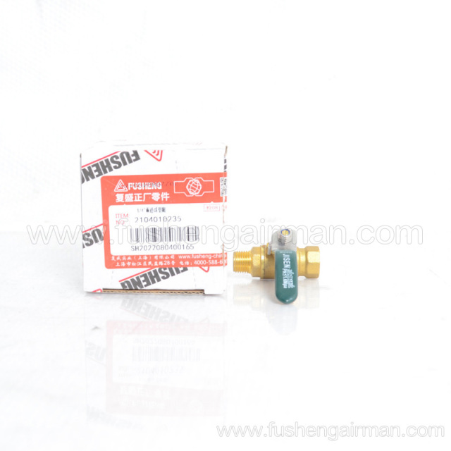 2104010235 Fusheng Genuine Parts 1/4’ Two Way Ball Valve SAVZ22A Air Compressor
