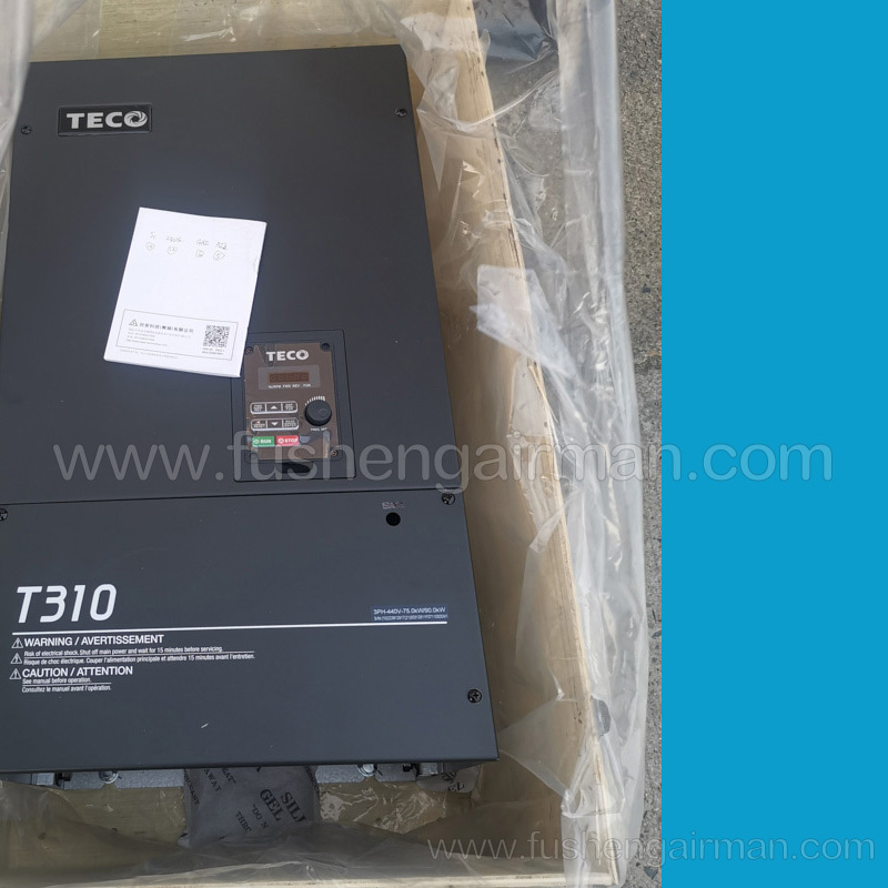 2108040288 Fusheng Screw Inverter Air Compressor Genuine A510-4100-H3 Inverter for SAV55A-SAV75A