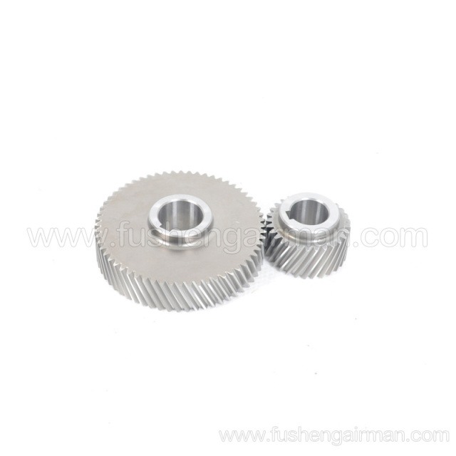 2605022790/2605022800 Fusheng Original Screw Air Compressor TSA024G Main Gear Secondary Gear Set Gear Ratio i=2.07