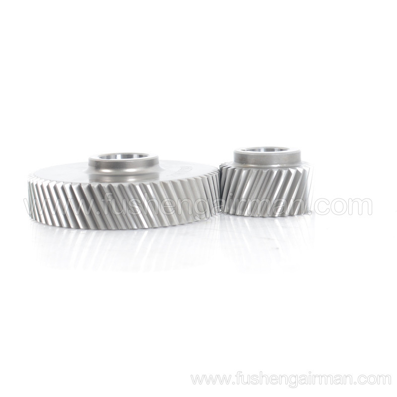 2605022790/2605022800 Fusheng Original Screw Air Compressor TSA024G Main Gear Secondary Gear Set Gear Ratio i=2.07