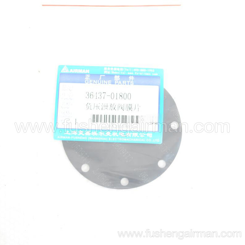 36437-01800 Fusheng AIRMAN Original Negative Pressure Relief Valve Diaphragm for AIRMAN Air Compressor