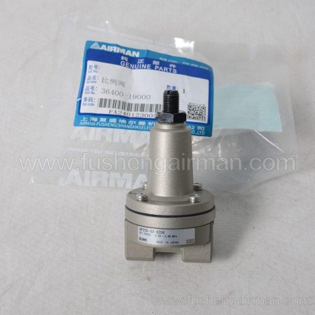 36400-19000 AP200-02-X206 fusheng airman original proportional valve for PDSJ750S mobile air compressor