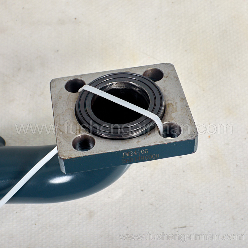 2601496000 Fusheng Original SF45A-C Body Exhaust Manifold for Fusheng Screw Air Compressor