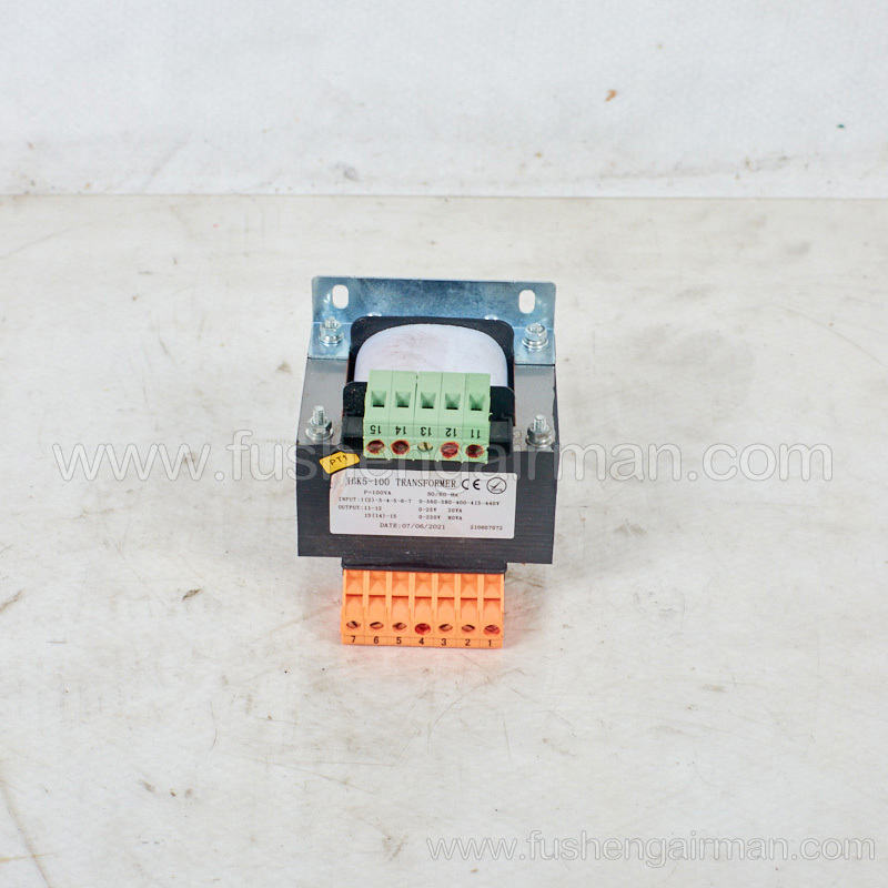 2108130645 Fusheng Air Compressor Original JBK5-100VA,380V,220V/25V Transformer