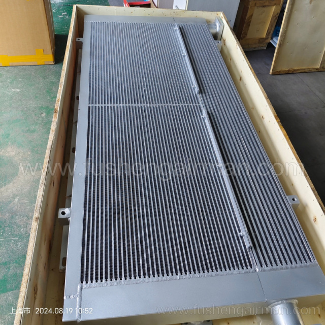 2117010037 Fusheng Air Compressor Genuine Parts 122KW Air-cooled Oil & Air Cooler