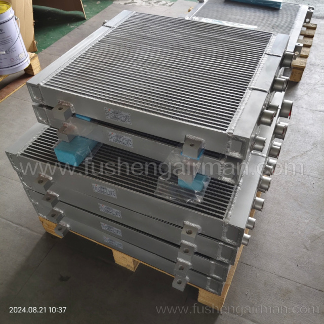 2117010090=9620211-20500 Fusheng Air Compressor 37KW Air Cooled Oil & Air Cooler