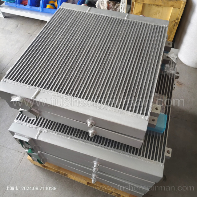 2117010090=9620211-20500 Fusheng Air Compressor 37KW Air Cooled Oil & Air Cooler